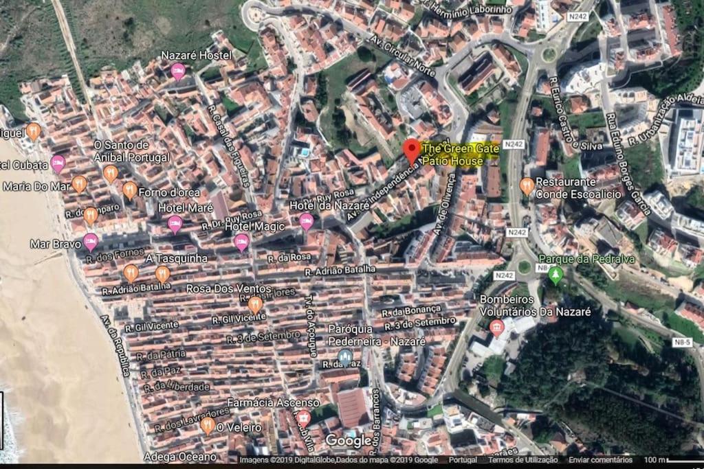 The Green Gate Patio House Nazare Luaran gambar